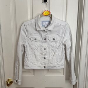 Southern Tide NWT white jean jacket